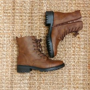 Target Brown Combat Boots